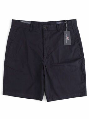 NWT Vineyard Vines Breaker‎ 9 Inch Stretch Navy Blue Chino Shorts